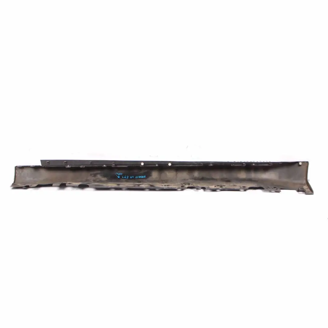 BMW X6 E71 Gonna laterale destra Sill Strip Cover Panel Alluminio Pedana Nero - SKU 7184420 - Numero di parte 7184420