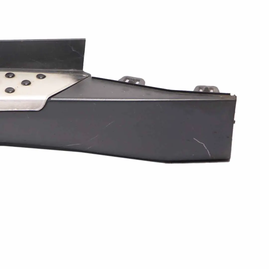 BMW X6 E71 Side Skirt Right O/S Sill Strip Cover Panel Aluminium Footplate Black - SKU 7184420 - Part number 7184420