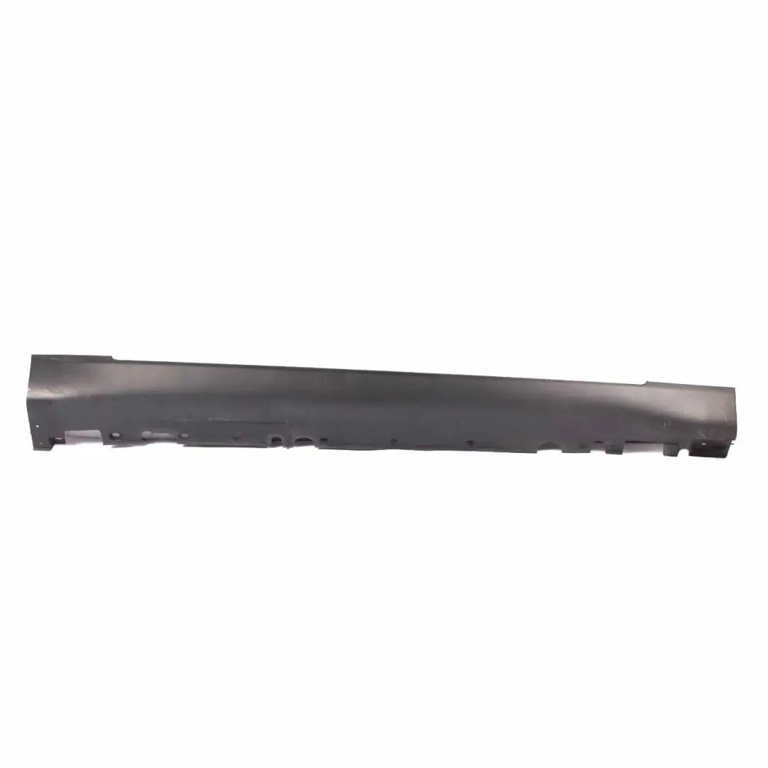BMW X6 E71 Gonna laterale destra Sill Strip Cover Panel Alluminio Pedana Nero - SKU 7184420 - Numero di parte 7184420