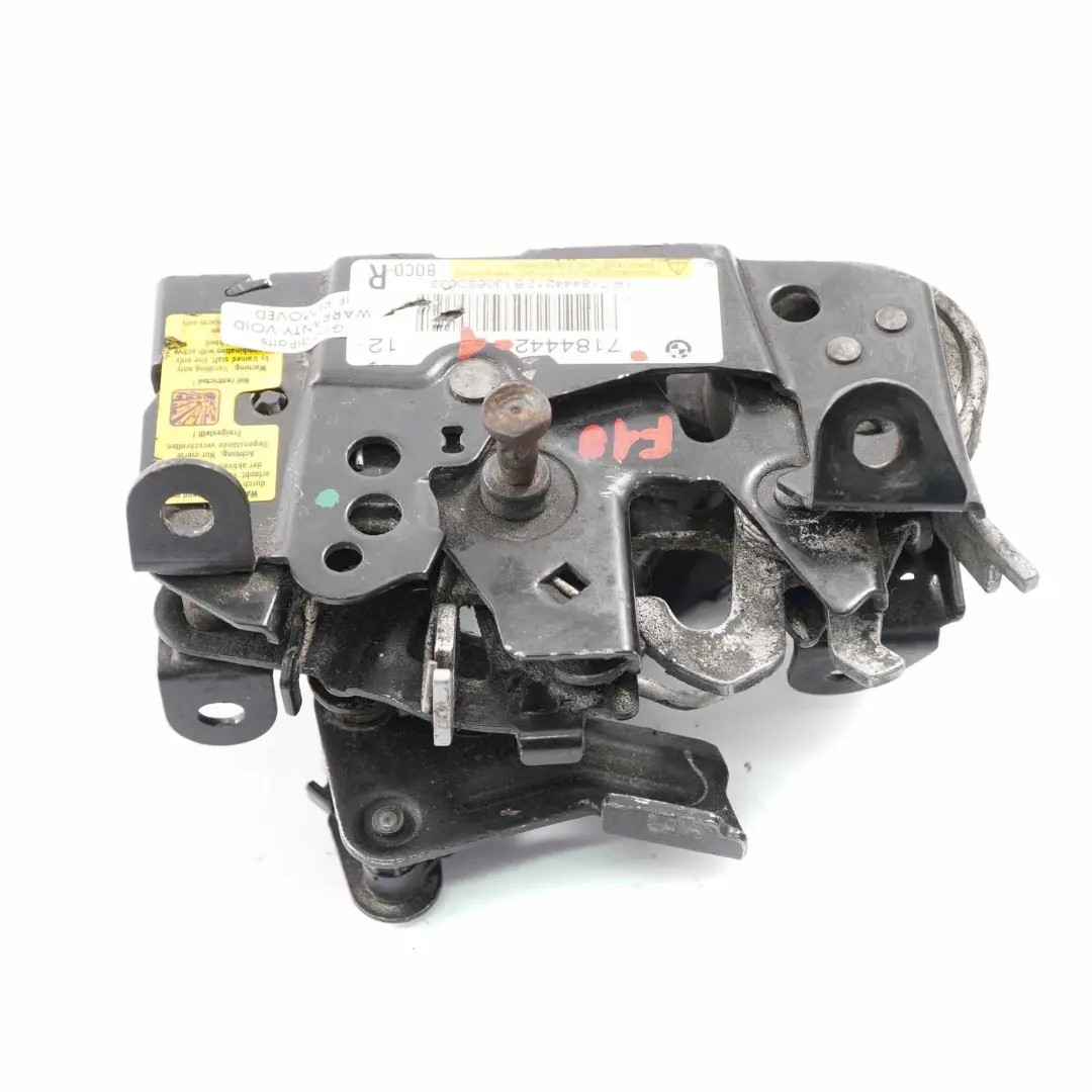  Hood Lock BMW F01 F02 F10 F11 Bonnet Closing Front System Right O/S - SKU 7184442-1 - Part number 7184442