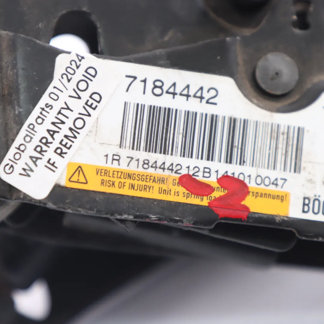  Hood Lock BMW F01 F02 F10 F11 Bonnet Closing Actuator Front Right O/S - SKU 7184442-2 - Part number 7184442