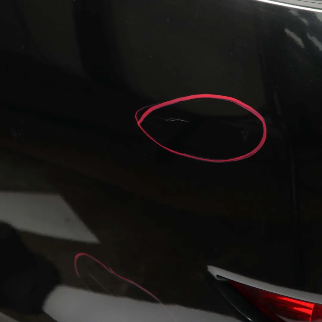 Rear Bumper BMW E63 E64 LCI PDC Trim Panel Black Sapphire Metallic - 475 - SKU 7184664-BS - Part number 7184664