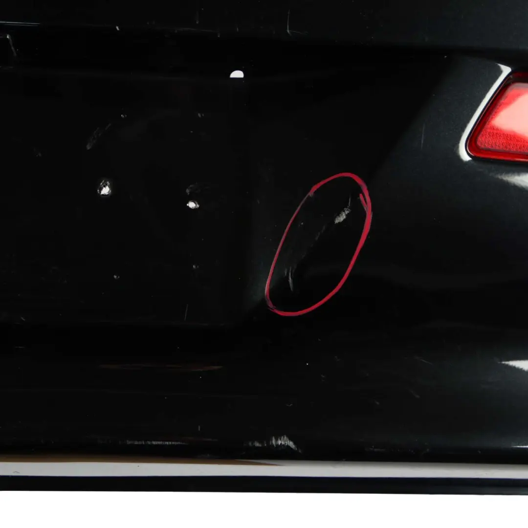 Rear Bumper BMW E63 E64 LCI PDC Trim Panel Black Sapphire Metallic - 475 - SKU 7184664-BS - Part number 7184664