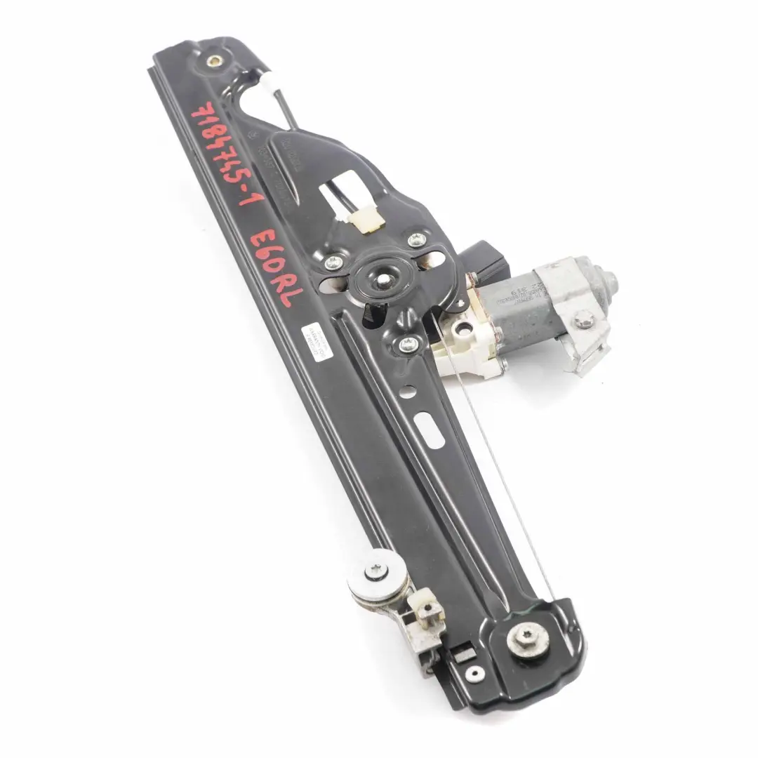 BMW E60 E60N E61 E61N LCI Alzacristalli Con Motore Posteriore SX - SKU 7184745-1 - Numero di parte 7184745