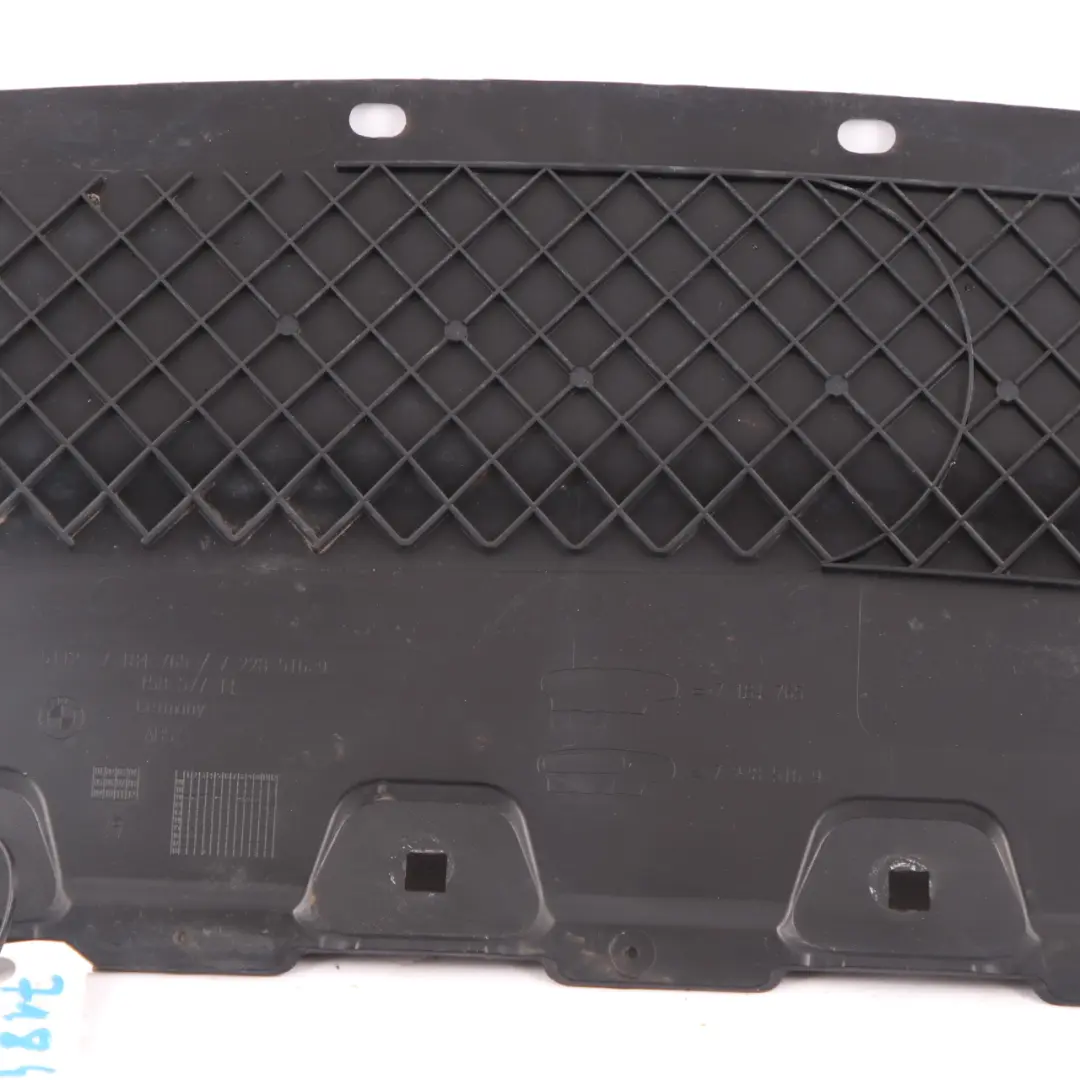Bumper Guide BMW F10 Rear Bottom Centre Support Trim Panel to with Part number 7184765 Bumper Guide BMW F10 Rear Bottom Centre Support Trim Panel - SKU 7184765-1 - Part number 7184765
