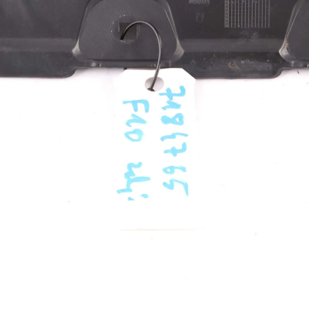 Bumper Guide BMW F10 Rear Bottom Centre Support Trim Panel to with Part number 7184765 Bumper Guide BMW F10 Rear Bottom Centre Support Trim Panel - SKU 7184765-1 - Part number 7184765