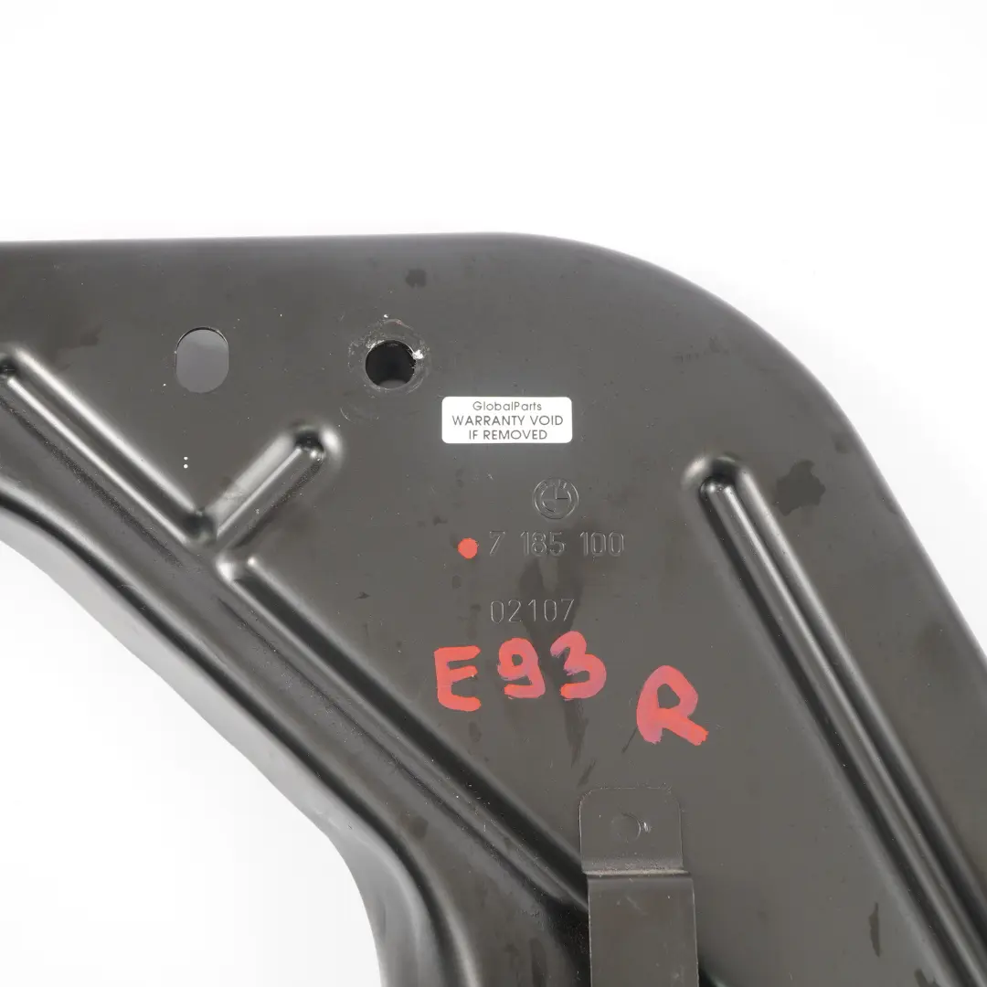 BMW 3 Series E93 Convertible Boot Trunk Lid Right Protection Plate O/S - SKU 7185100 - Part number 7185100