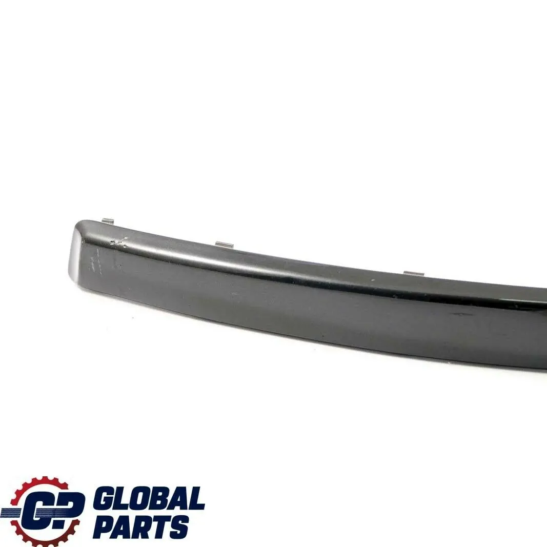 BMW E81 E87 LCI Listello Para Urti Paraurti Davanti SX Black Sapphire 475 - SKU 7185131-BS - Numero di parte 7185131