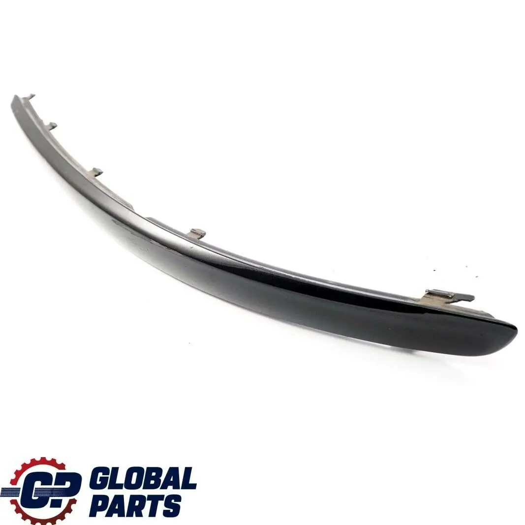 BMW E81 E87 LCI Listello Para Urti Paraurti Davanti SX Black Sapphire 475 - SKU 7185131-BS - Numero di parte 7185131