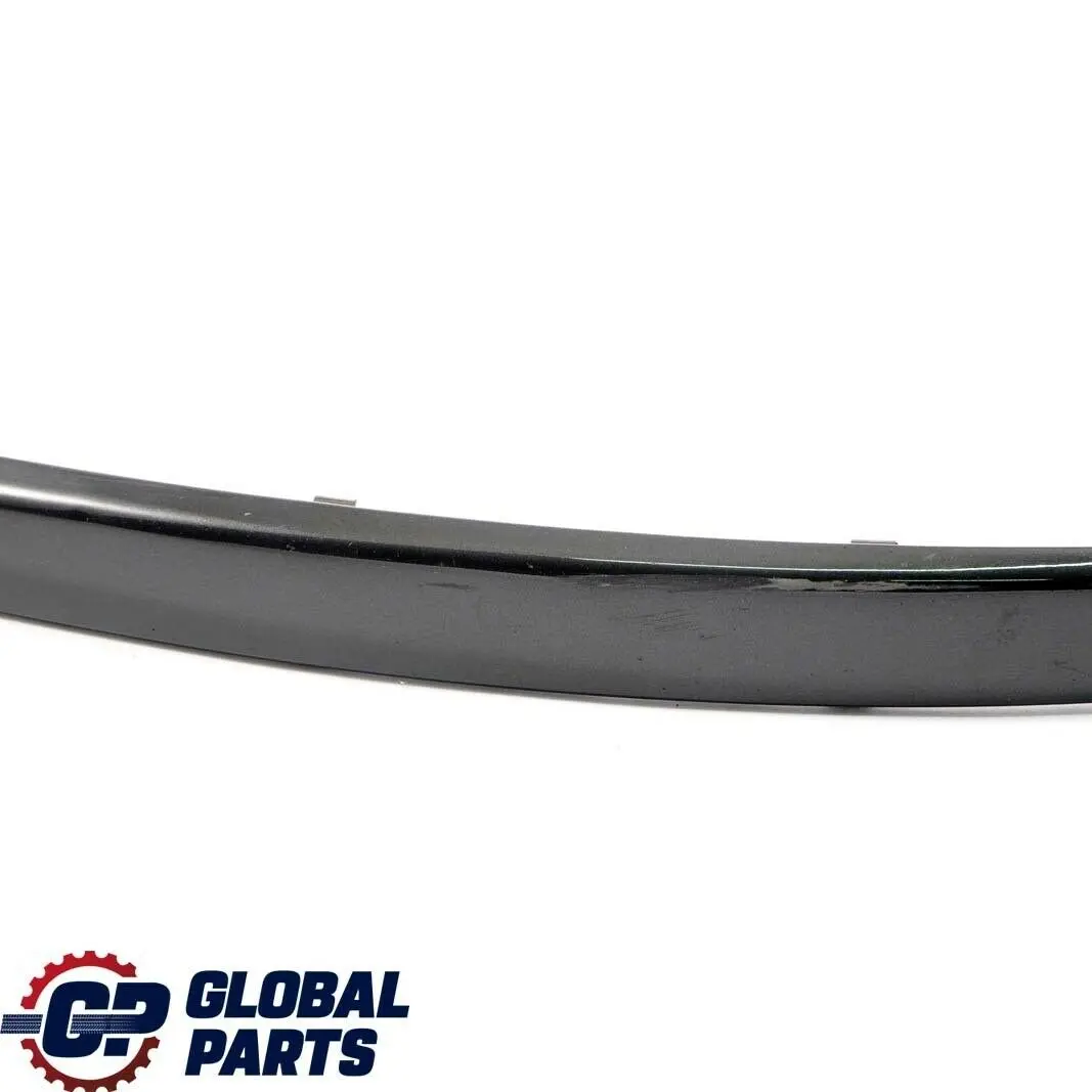 BMW E81 E87 LCI Listello Para Urti Paraurti Davanti SX Black Sapphire 475 - SKU 7185131-BS - Numero di parte 7185131
