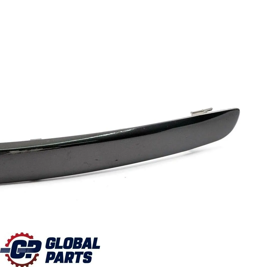 BMW E81 E87 LCI Listello Para Urti Paraurti Davanti SX Black Sapphire 475 - SKU 7185131-BS - Numero di parte 7185131