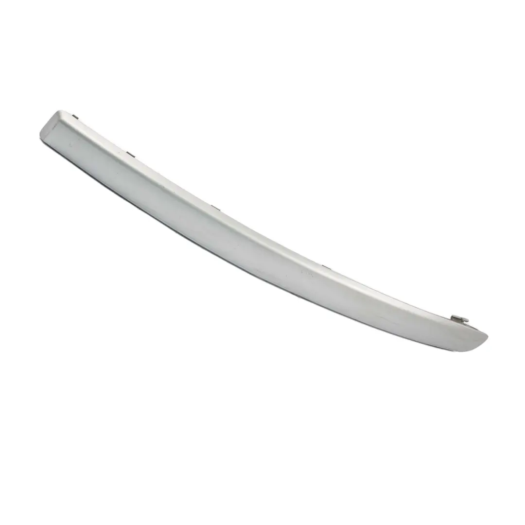 BMW 1 Series E87 LCI E81 Front Bumper Rubber Trim Strip Left N/S Titan Silver - SKU 7185131-TS - Part number 7185131