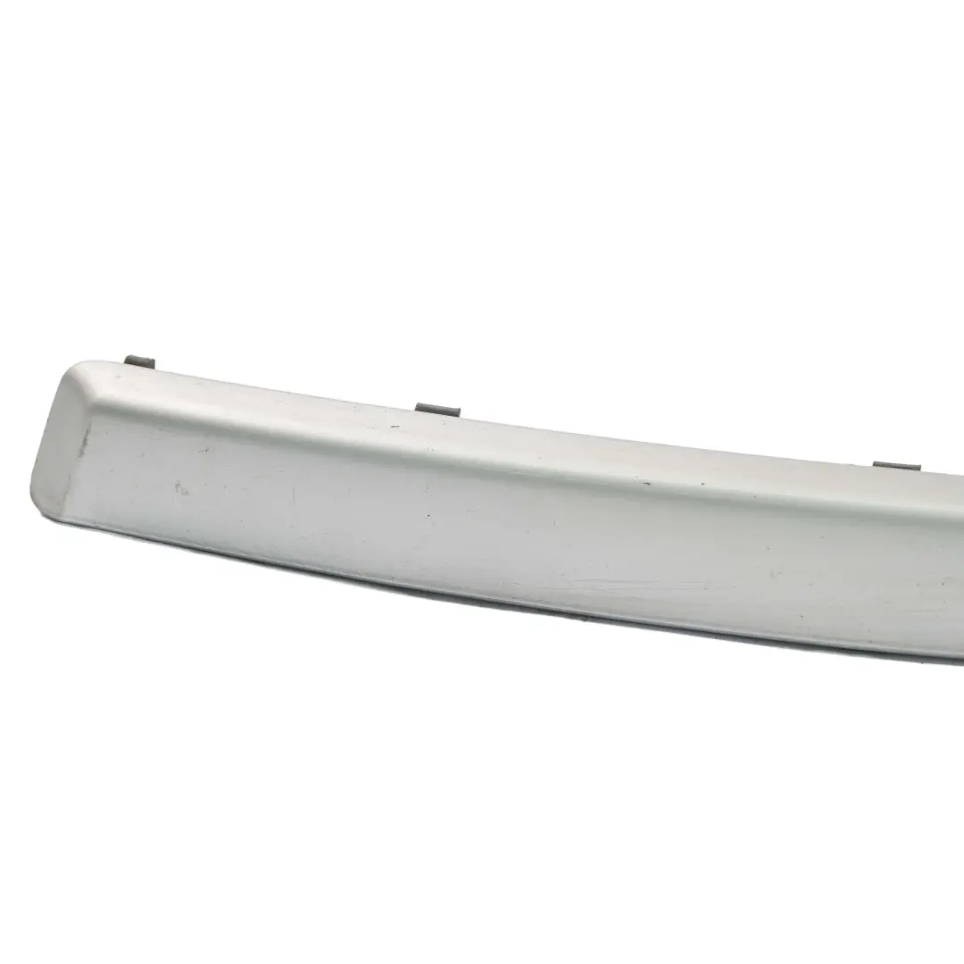 BMW 1 Series E87 LCI E81 Front Bumper Rubber Trim Strip Left N/S Titan Silver - SKU 7185131-TS - Part number 7185131