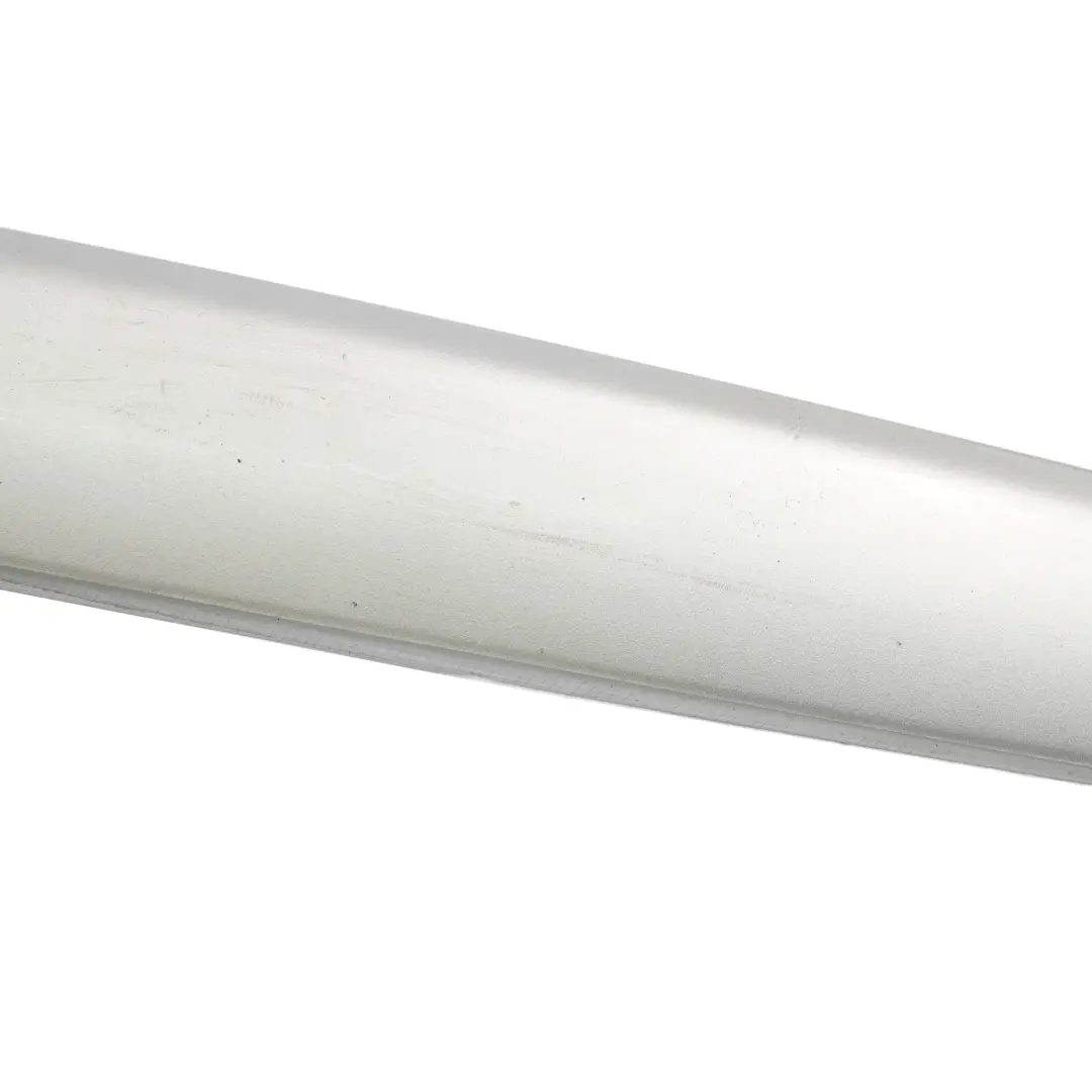 BMW 1 Series E87 LCI E81 Front Bumper Rubber Trim Strip Left N/S Titan Silver - SKU 7185131-TS - Part number 7185131