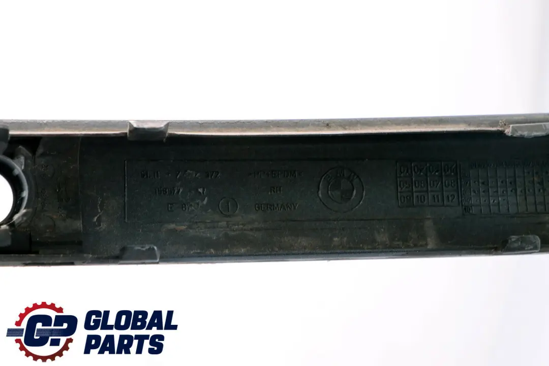 BMW 1 er E81 Stossleiste Stossfänger Vorn Rechts Spacegrau Metallic - SKU 7185132-SCG - Teilenummer 7185132