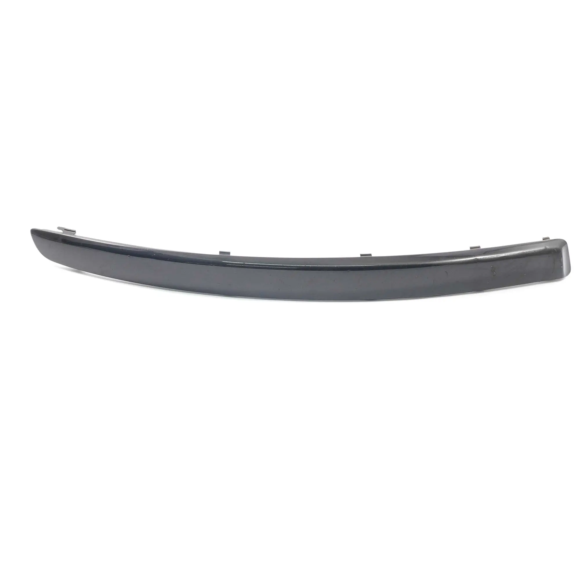 BMW E81 E87 LCI Paraurti Anteriore Striscia Protettiva Gomma Destra Nero Zaffiro