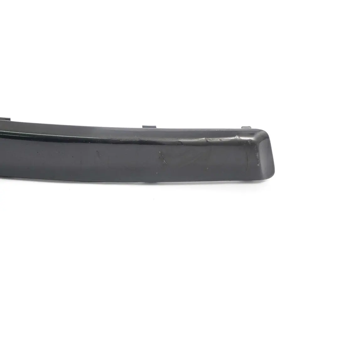 BMW E81 E87 LCI Bande Protection Pare-chocs Avant Droit Black Sapphire Noir 475 - SKU 7185132-BS1 - Numéro de pièce 7185132