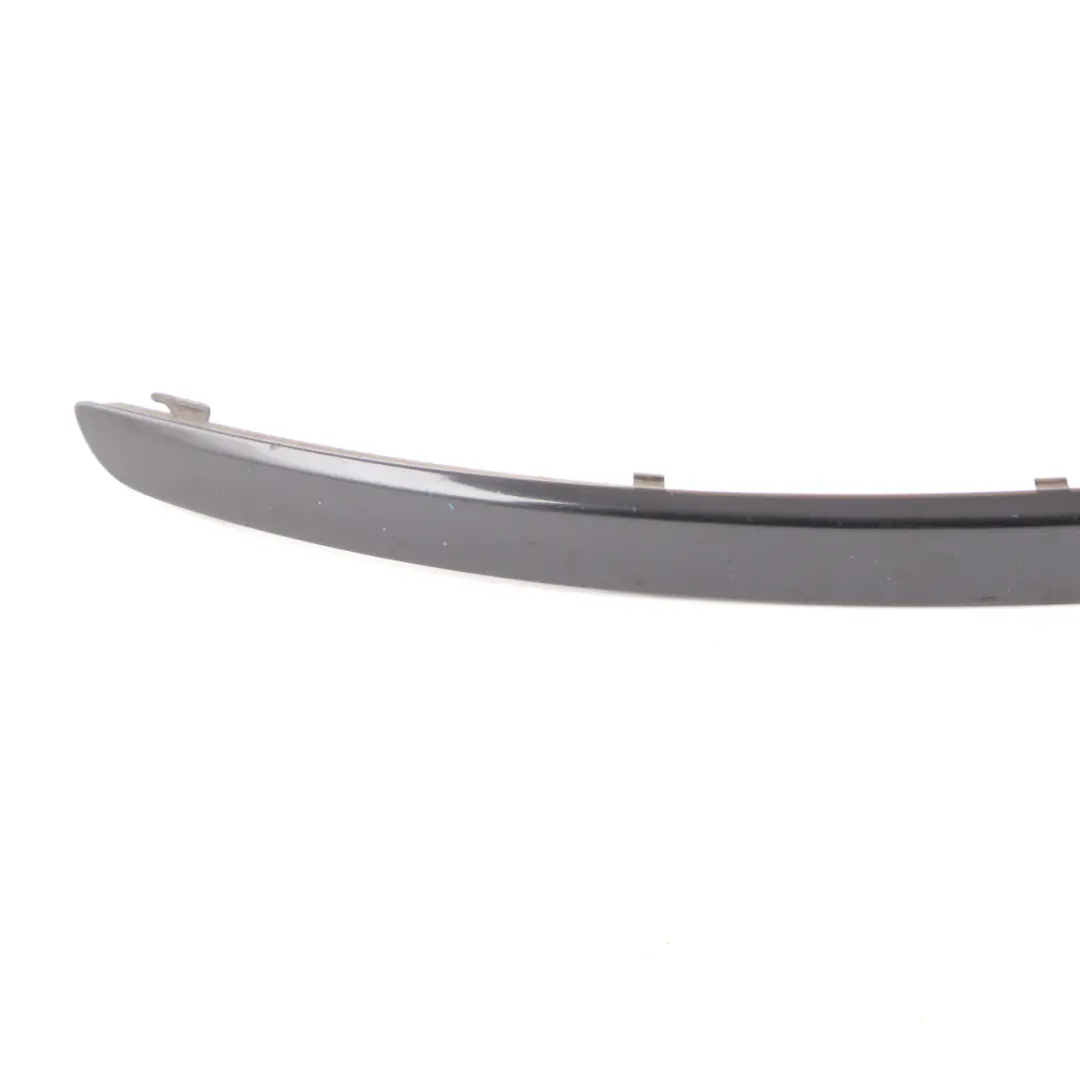 Front Bumper Protective Strip Right O/S Black Sapphire to BMW 1 Series E81 E87 LCI with Part number 7185132 BMW 1 Series E81 E87 LCI Front Bumper Protective Strip Right O/S Black Sapphire - SKU 7185132-BS - Part number 7185132