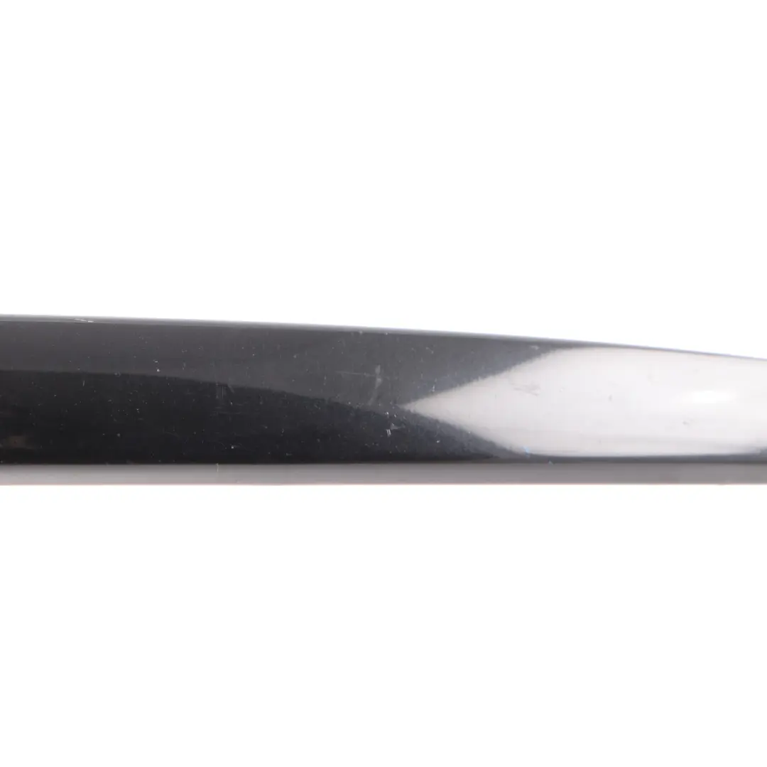 BMW 1 Series E81 E87 LCI Front Bumper Protective Strip Right O/S Black Sapphire - SKU 7185132-BS - Part number 7185132