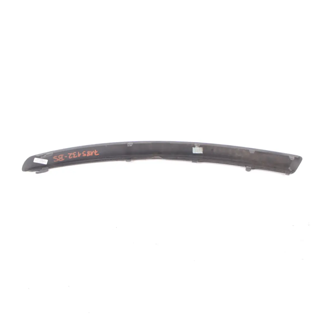 BMW 1 Series E81 E87 LCI Front Bumper Protective Strip Right O/S Black Sapphire - SKU 7185132-BS - Part number 7185132