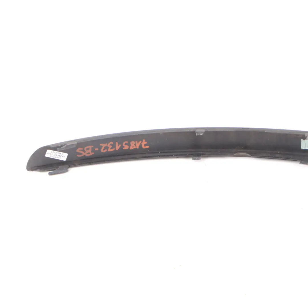BMW 1 Series E81 E87 LCI Front Bumper Protective Strip Right O/S Black Sapphire - SKU 7185132-BS - Part number 7185132