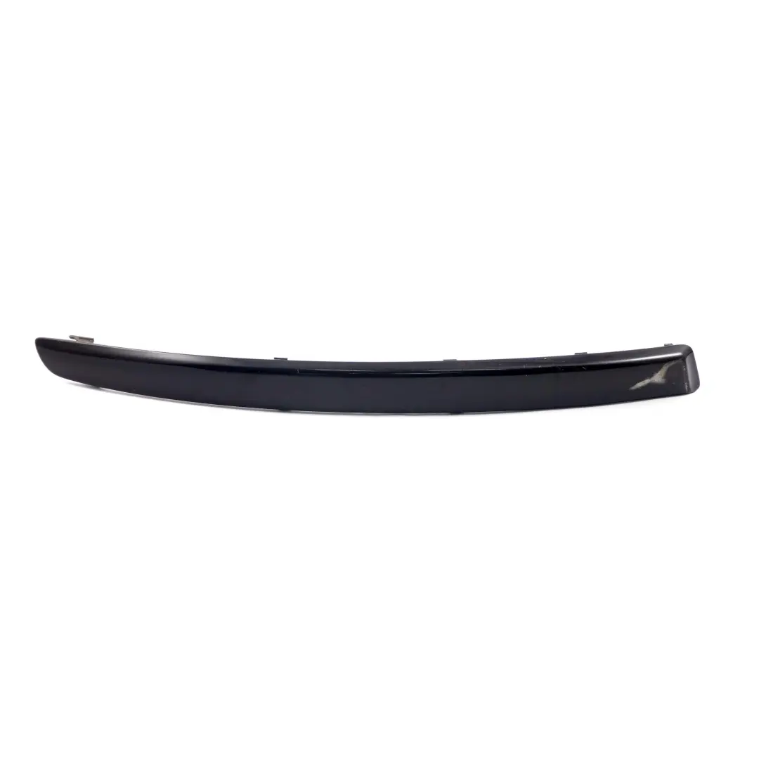 BMW 1 Series E81 E87 LCI Front Bumper Protective Strip Right O/S Schwarz Black - SKU 7185132-SCH - Part number 7185132