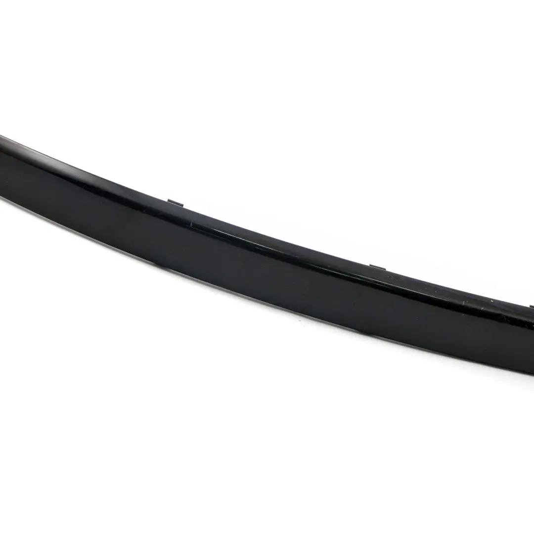 BMW 1 Series E81 E87 LCI Front Bumper Protective Strip Right O/S Schwarz Black - SKU 7185132-SCH - Part number 7185132