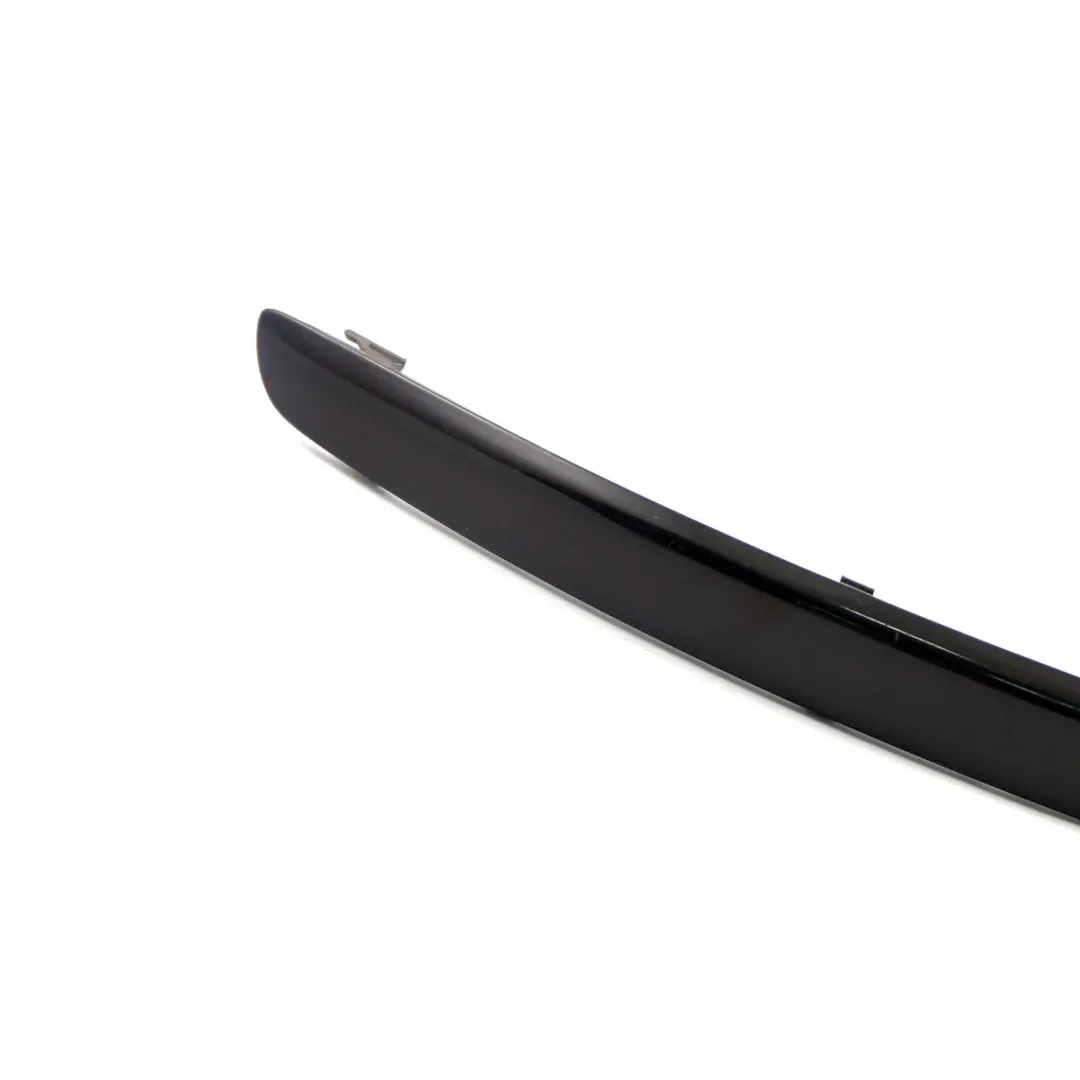 BMW 1 Series E81 E87 LCI Front Bumper Protective Strip Right O/S Schwarz Black - SKU 7185132-SCH - Part number 7185132