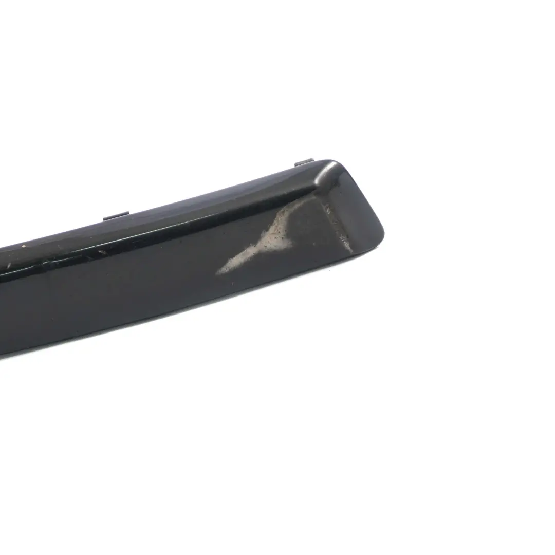 BMW 1 Series E81 E87 LCI Front Bumper Protective Strip Right O/S Schwarz Black - SKU 7185132-SCH - Part number 7185132