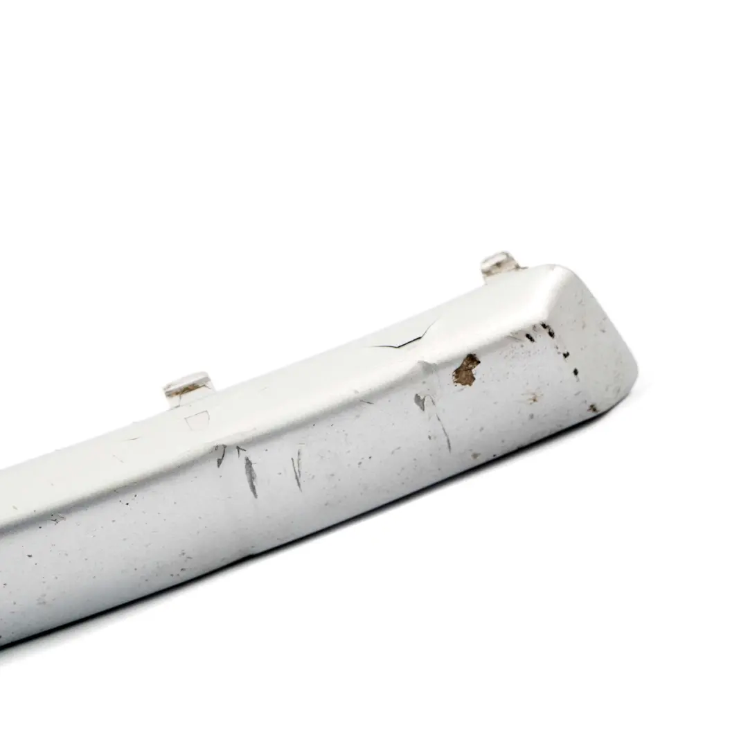 BMW E81 E87 LCI Front Bumper Protective Rubber Strip Right O/S Titansilber - SKU 7185132-TS1 - Part number 7185132