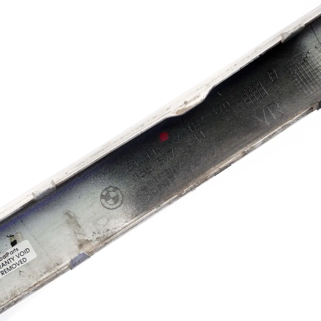 BMW E81 E87 LCI Stossleiste Stossfänger Abdeckung Vorne Rechts Titansilber - SKU 7185132-TS1 - Teilenummer 7185132