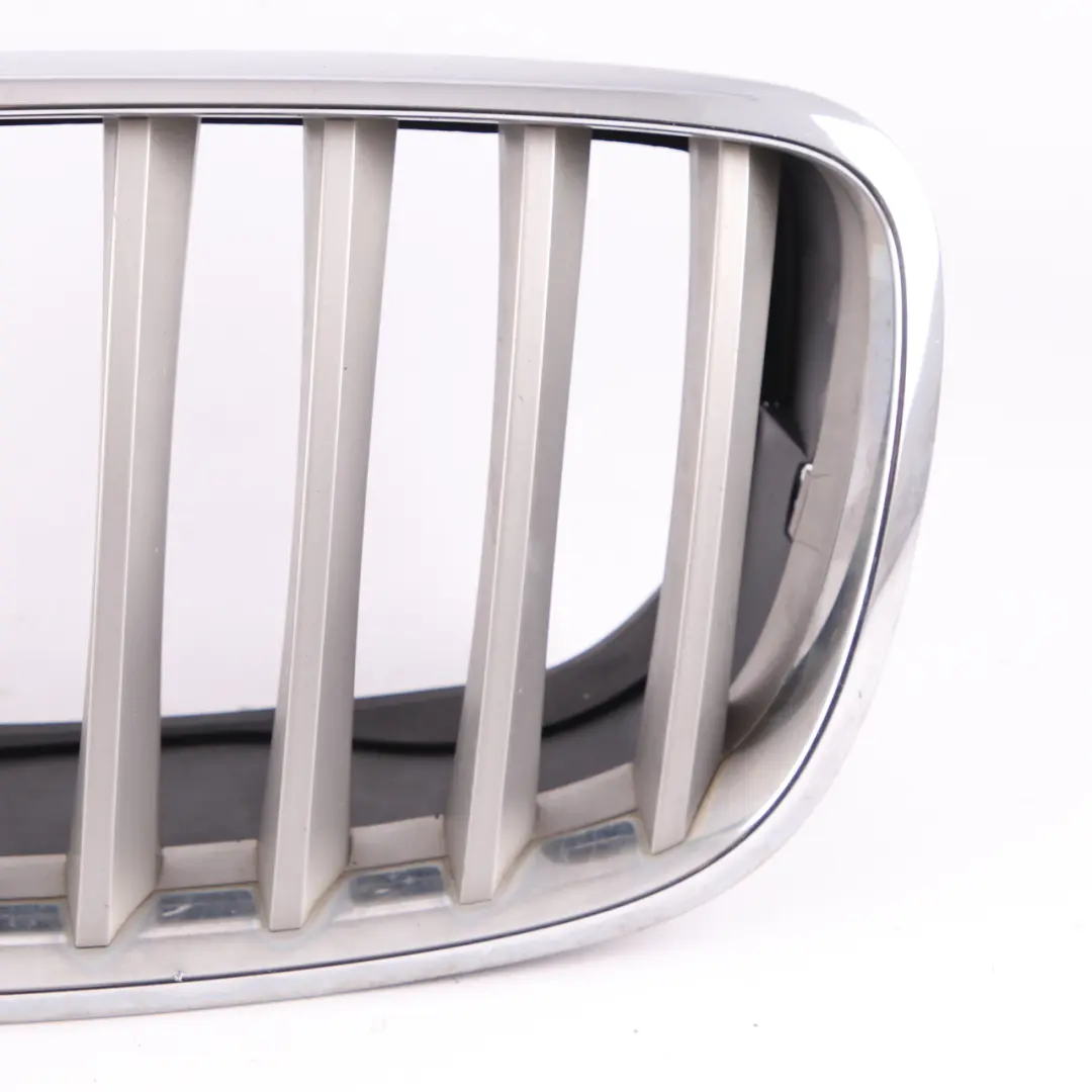 Front Bumper Grille Kidney Radiator Air Inlet Left N/S Chrome to BMW X5 E70 with Part number 7185223 BMW X5 E70 Front Bumper Grille Kidney Radiator Air Inlet Left N/S Chrome - SKU 7185223-1 - Part number 7185223