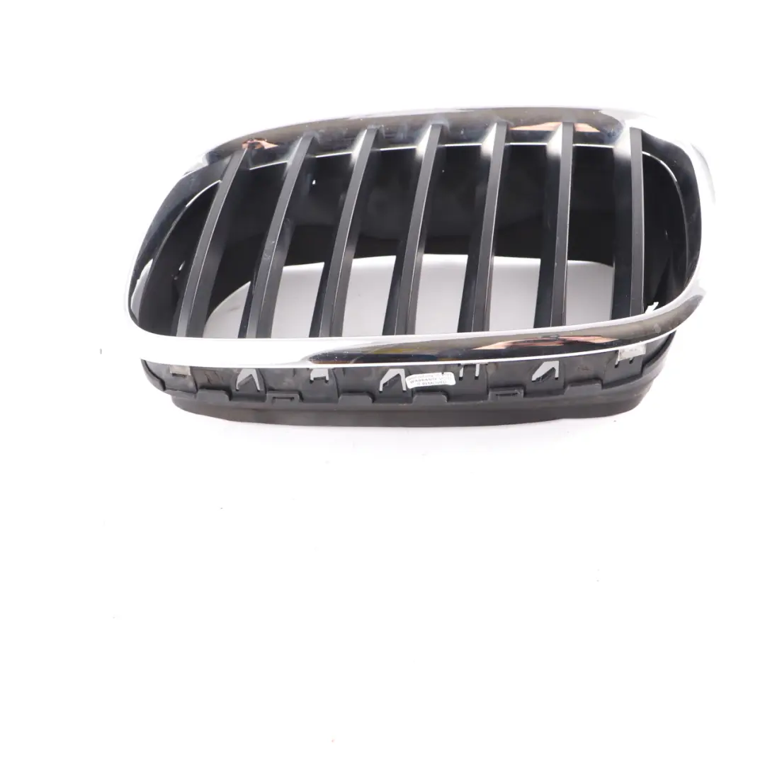 Rejilla Parachoques Delantera Aire Radiador Izquierdo Cromado Negro para BMW X5 E70 con número de pieza 7185223 BMW X5 E70 Rejilla Parachoques Delantera Aire Radiador Izquierdo Cromado Negro - SKU 7185223 - Número de pieza 7185223