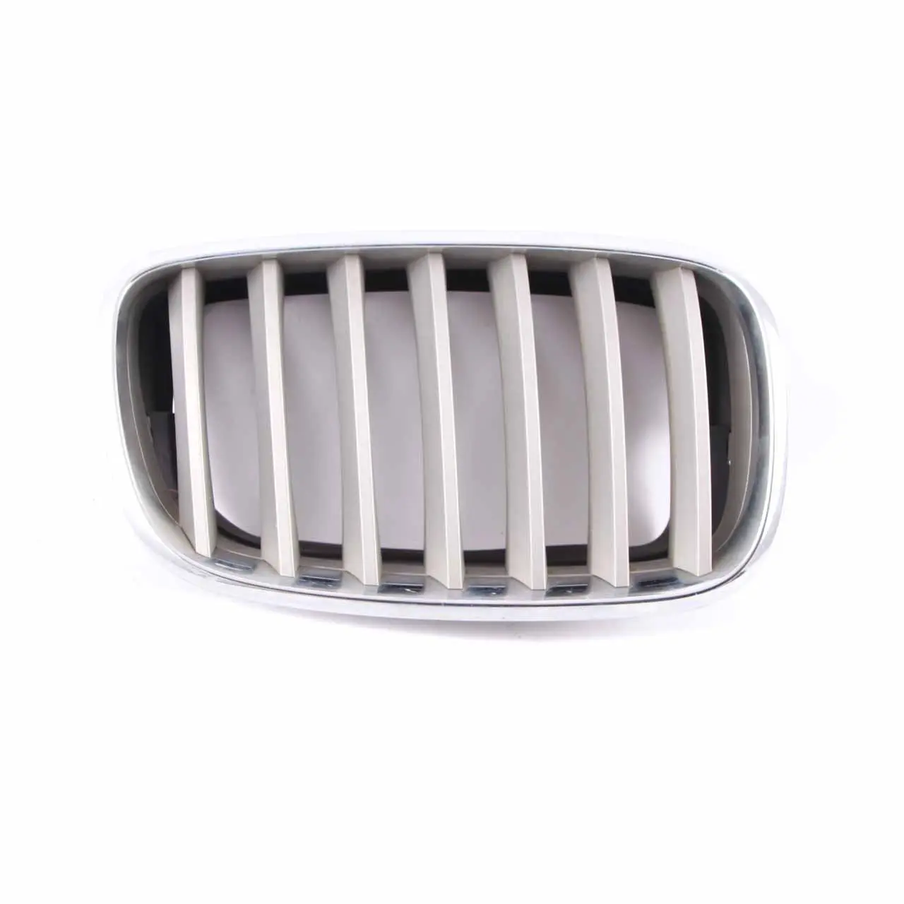 BMW X5 E70 Front Bumper Grille Kidney Radiator Air Right O/S Chrome 7185224
