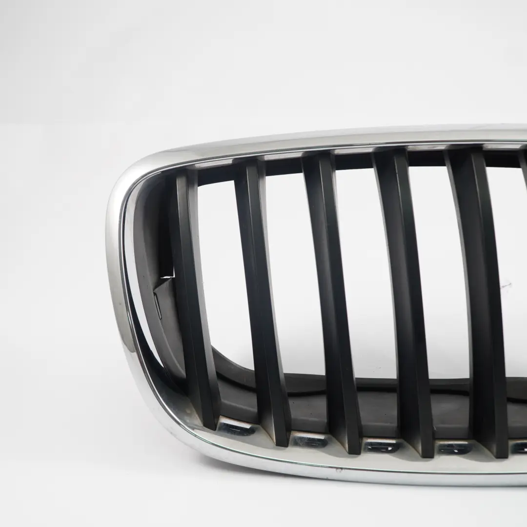  Griglia Paraurti Anteriore BMW X5 E70 Rene Radiatore Ingresso Destra Nero Cromo - SKU 7185224 - Numero di parte 7185224