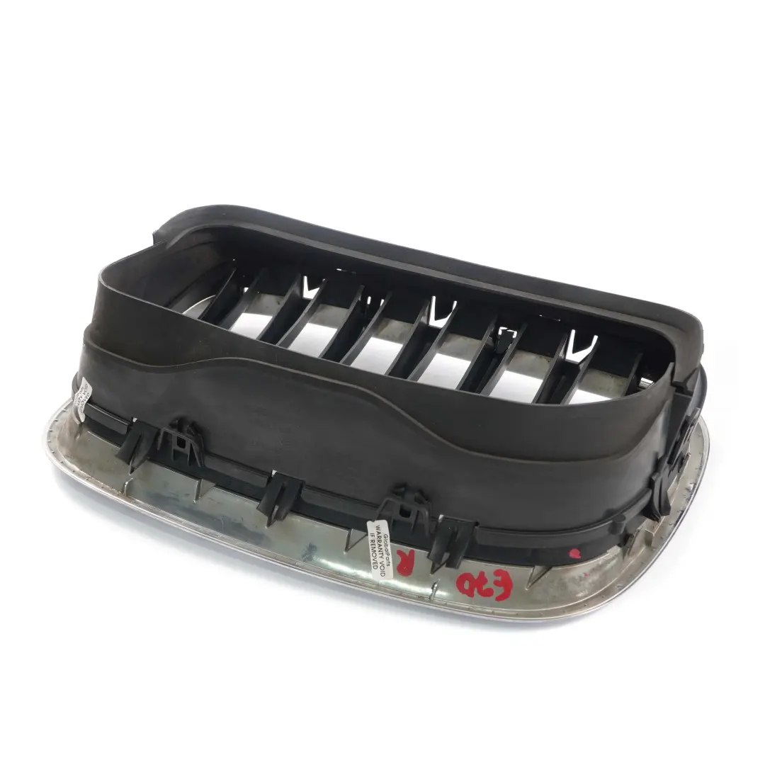  Griglia Paraurti Anteriore BMW X5 E70 Rene Radiatore Ingresso Destra Nero Cromo - SKU 7185224 - Numero di parte 7185224