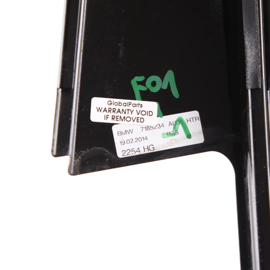 BMW F01 F02 F04 Cover Column B Door Window Rear Right O/S High Gloss 1 - SKU 7185234-1 - Part number 7185234