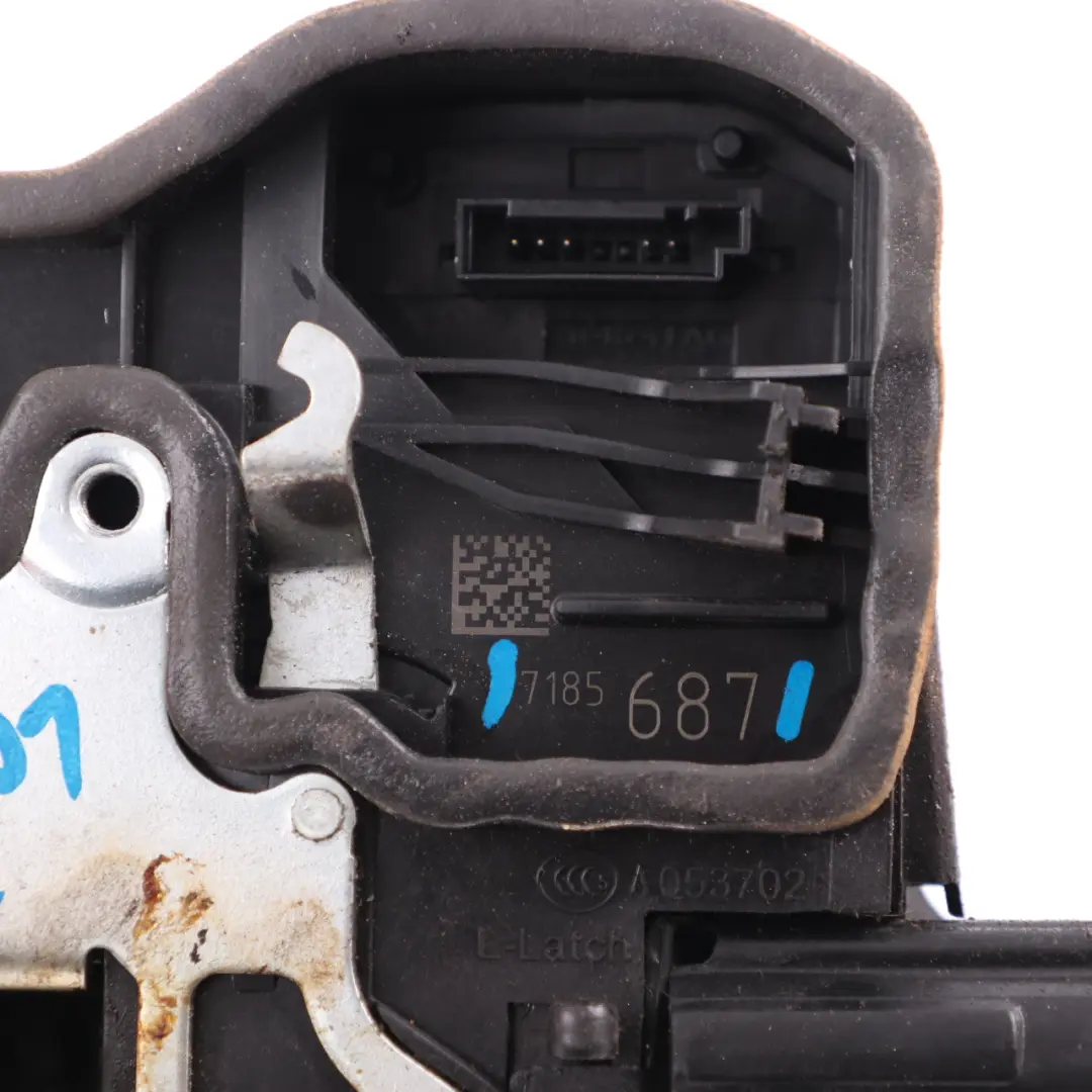 Meccanismo attuatore serratura porta sinistra Chiusura morbida BMW F01 - SKU 7185687 - Numero di parte 7185687