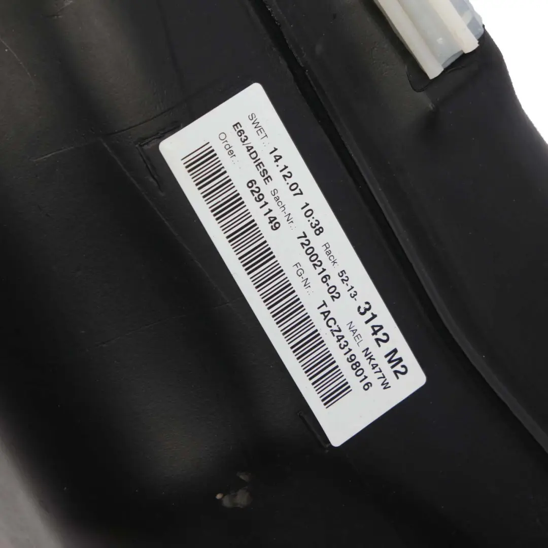 BMW 6 E63 E64 LCI 635d Plastic Complete Fuel Tank Diesel - SKU 7186086 - Part number 7186086