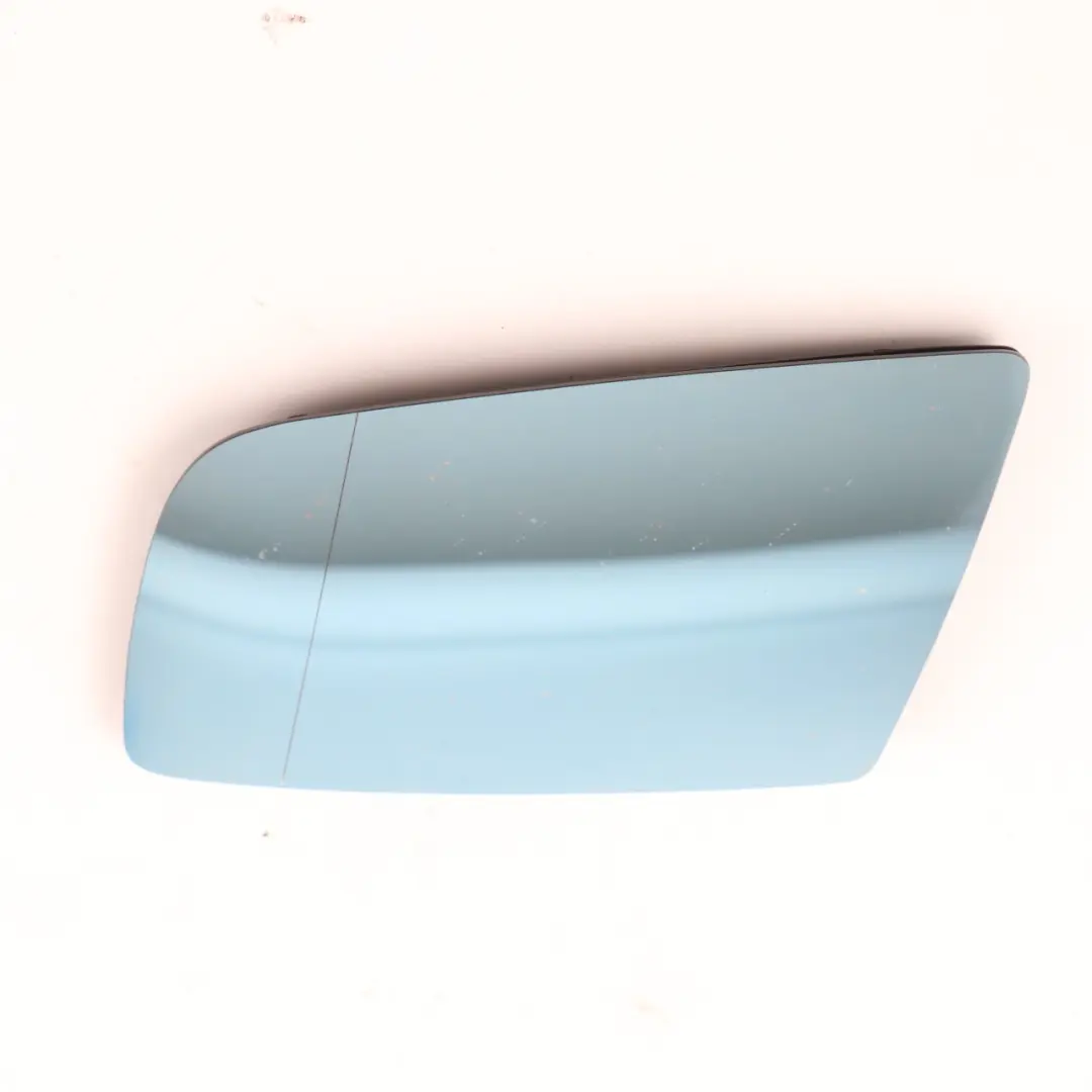 Wing Mirror Glass Left N/S Heated Wide Angle Blue to BMW E60 E61 E63 LCI with Part number 7186581 BMW E60 E61 E63 LCI Wing Mirror Glass Left N/S Heated Wide Angle Blue - SKU 7186581 - Part number 7186581