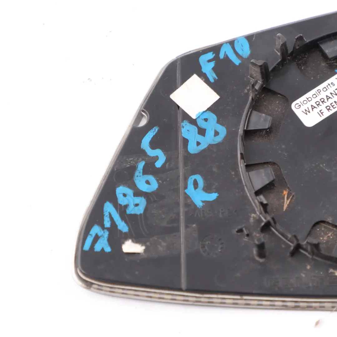 Außenspiegel Glas Rechts Weitwinkel Elektrochrom für BMW E60 LCI F10 mit Teilenummer 7186588 BMW E60 LCI F10 Außenspiegel Glas Rechts Weitwinkel Elektrochrom - SKU 7186588 - Teilenummer 7186588