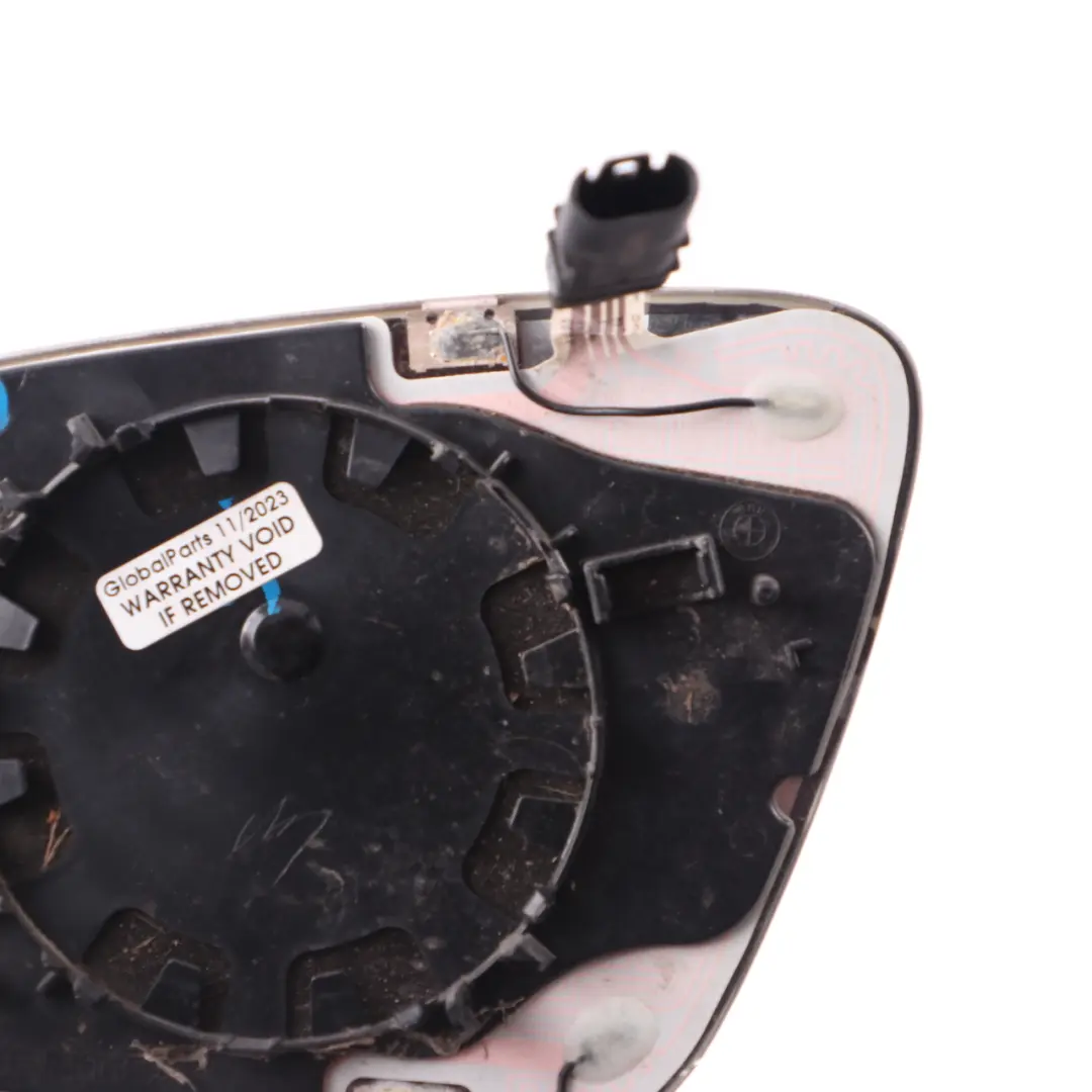 BMW E60 LCI F10 Außenspiegel Glas Rechts Weitwinkel Elektrochrom - SKU 7186588 - Teilenummer 7186588