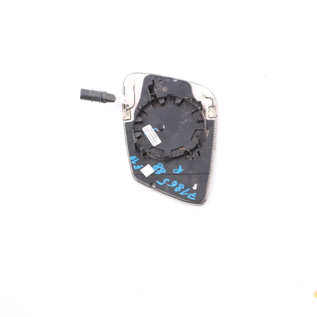 BMW E60 LCI F10 Außenspiegel Glas Rechts Weitwinkel Elektrochrom - SKU 7186588 - Teilenummer 7186588