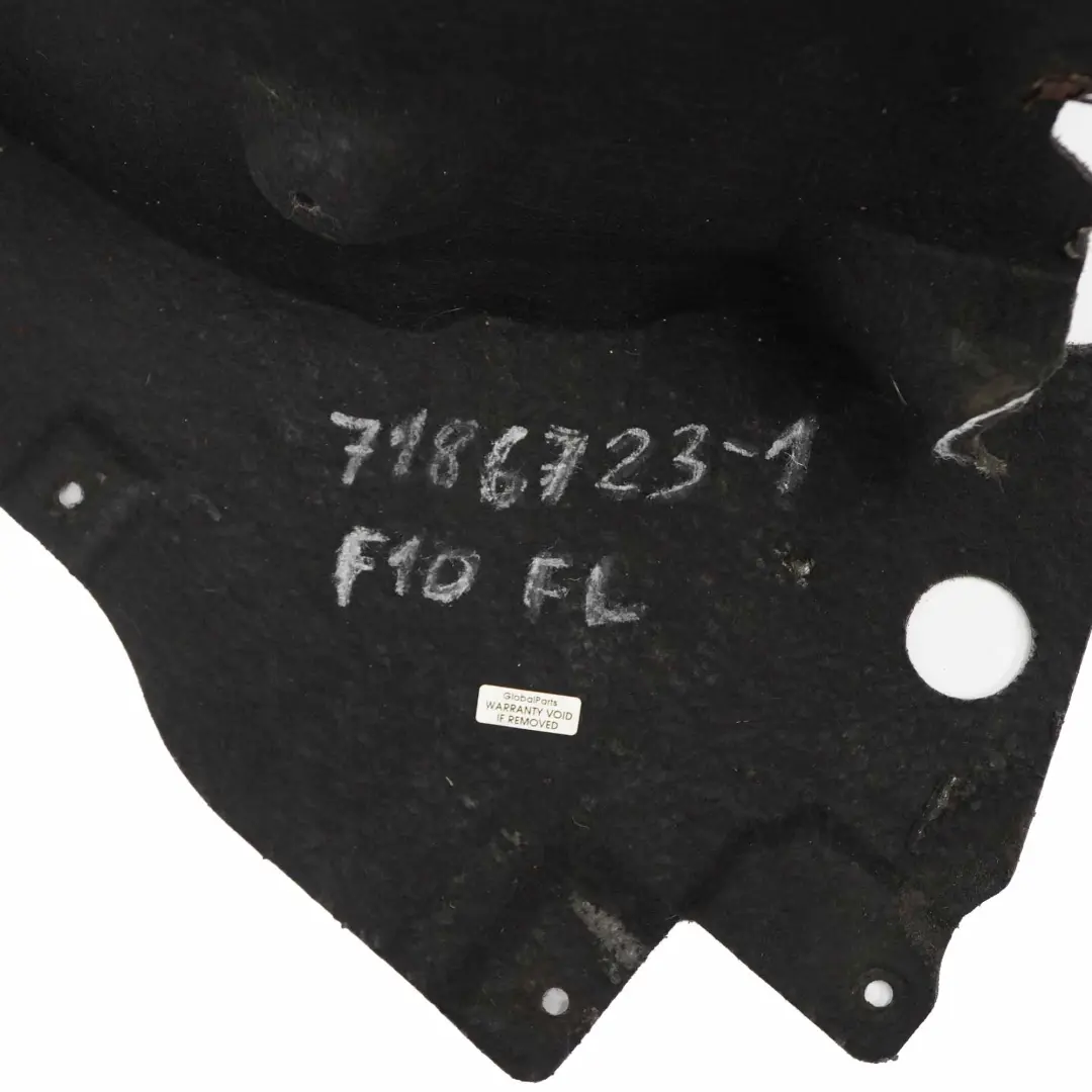 BMW F10 Nadkole Osłona Koła Lewy Przód Tylna Część - SKU 7186723-1 - Numer Części 7186723