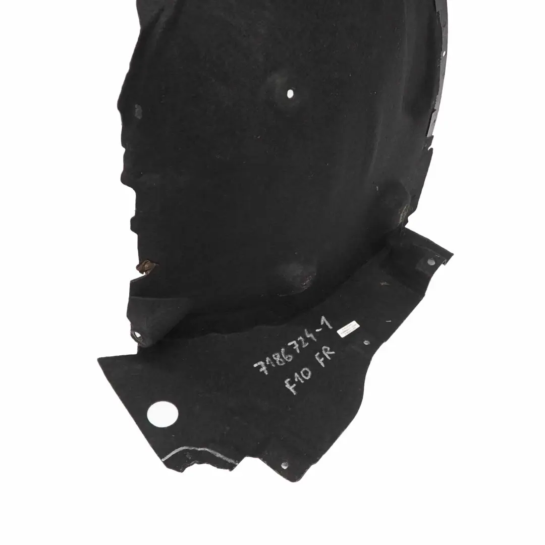 BMW F10 F11 Paso de Rueda Delantero Derecho Trasero Sección Carcasa Tapa - SKU 7186724-1 - Número de pieza 7186724
