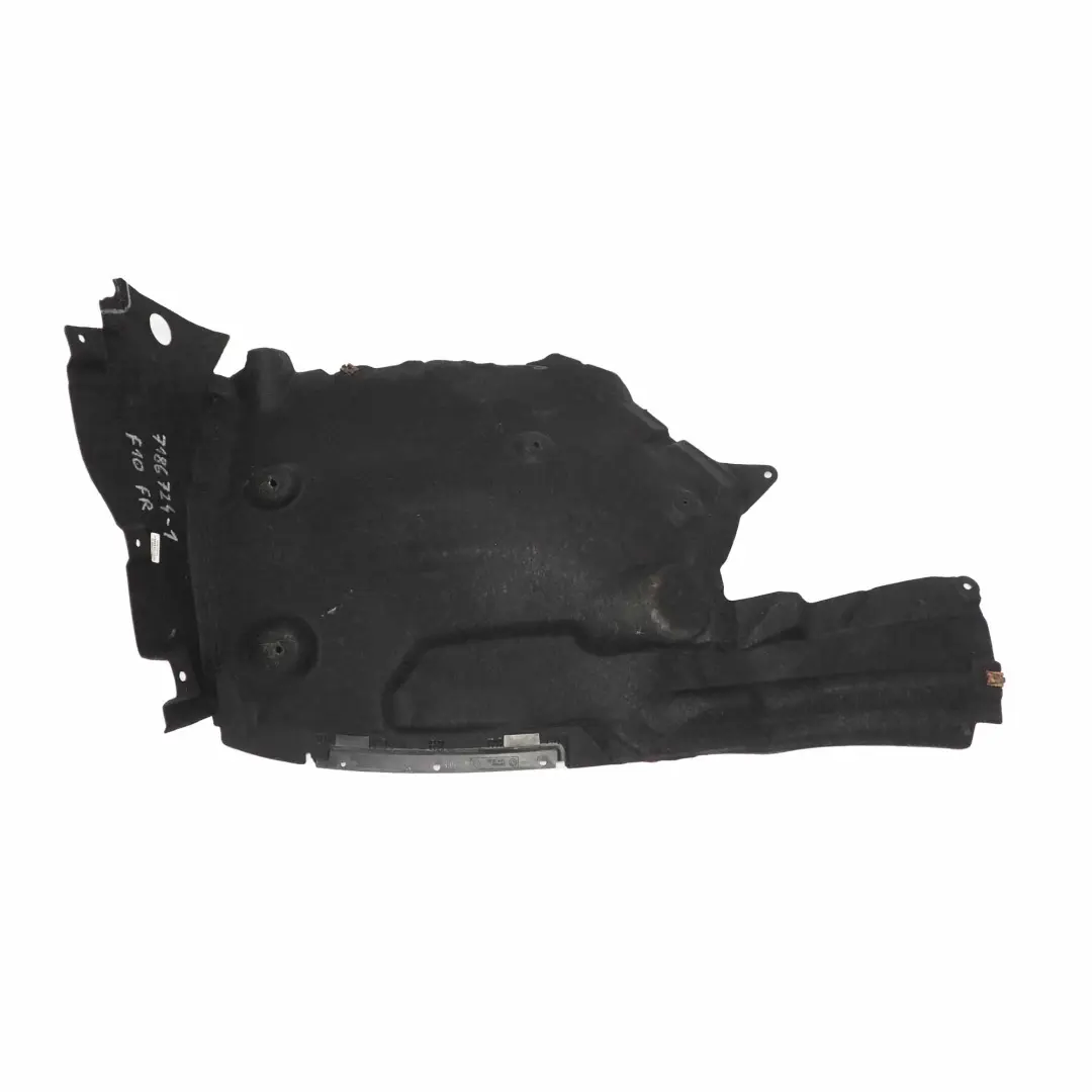 Paso de Rueda Delantero Derecho Trasero Sección Carcasa Tapa para BMW F10 F11 con número de pieza 7186724 BMW F10 F11 Paso de Rueda Delantero Derecho Trasero Sección Carcasa Tapa - SKU 7186724-1 - Número de pieza 7186724