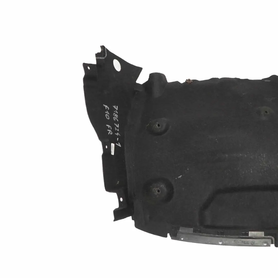 BMW F10 F11 Paso de Rueda Delantero Derecho Trasero Sección Carcasa Tapa - SKU 7186724-1 - Número de pieza 7186724