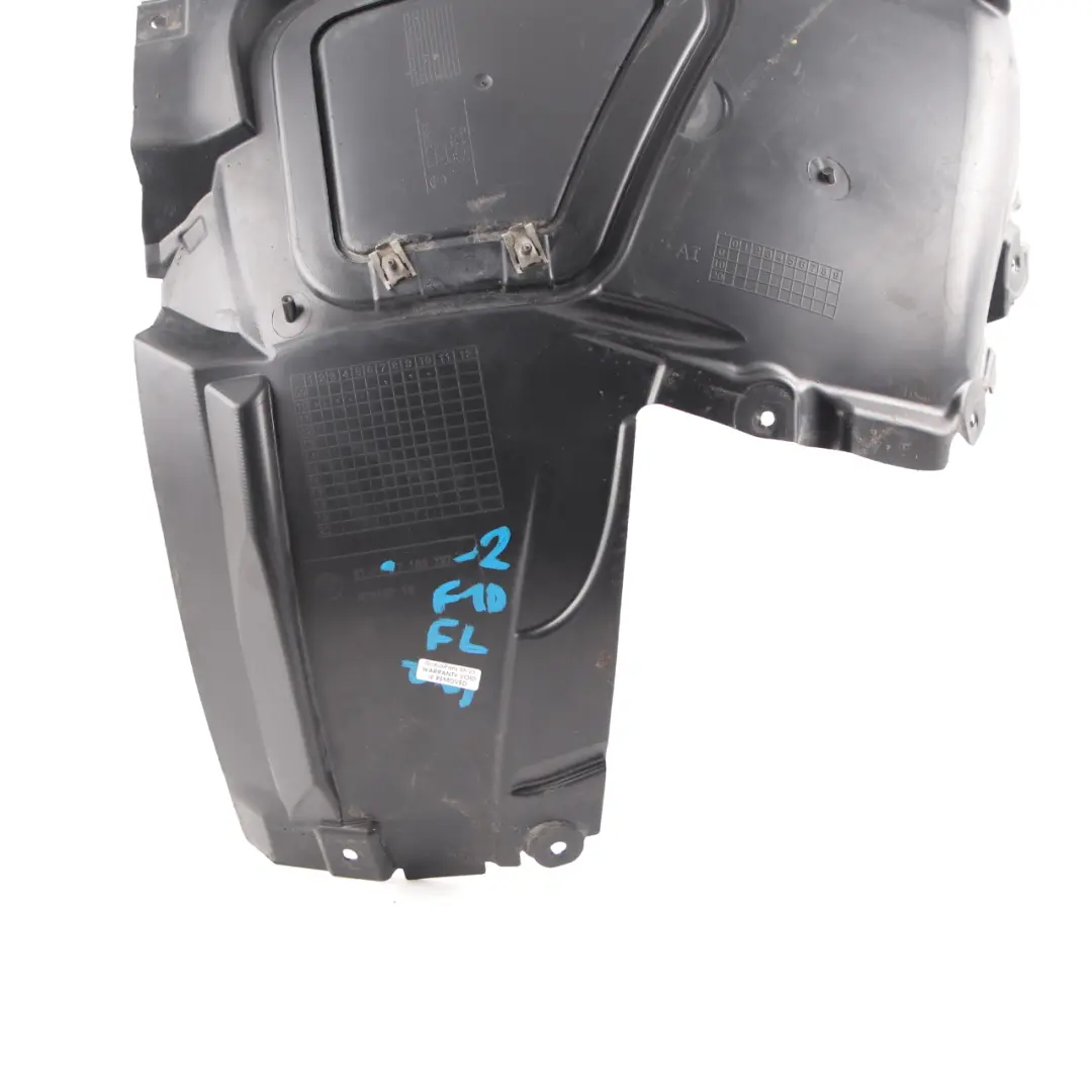 Paso De Rueda Delantero Izquierdo Sección Delantera Cubierta para BMW F10 F11 con número de pieza 7186727 BMW F10 F11 Paso De Rueda Delantero Izquierdo Sección Delantera Cubierta - SKU 7186727-2 - Número de pieza 7186727