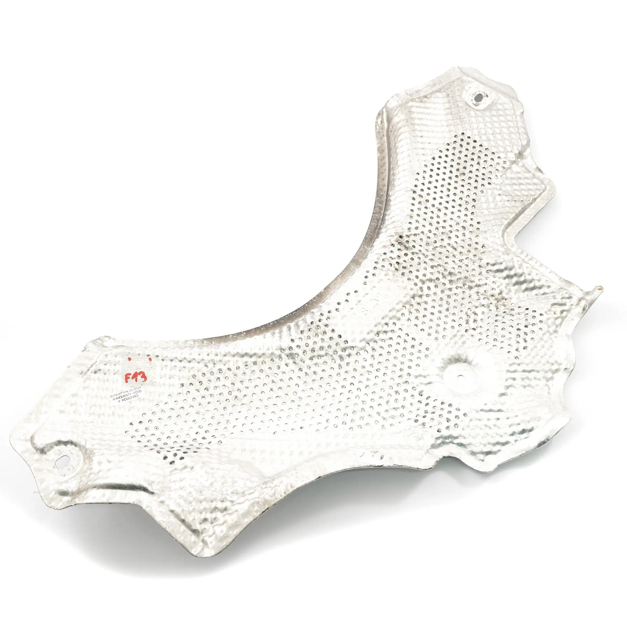 Scudo termico BMW F01 F10 F12 Isolamento termico piastra di copertura 7186860