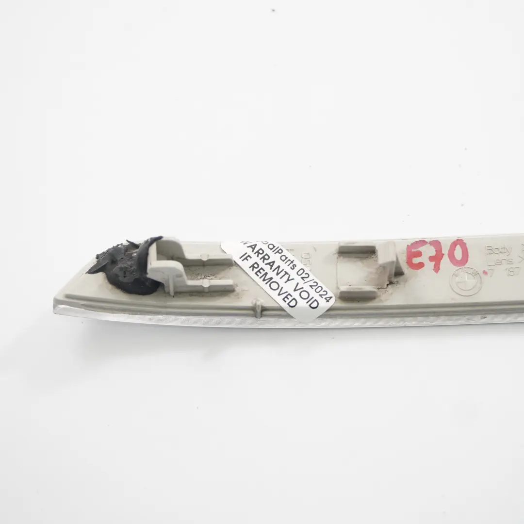 BMW X5 E70 X6 E71 X6 E72 Hybrid Panel Lateral Marcador Reflector Derecho - SKU 7187088 - Número de pieza 7187088